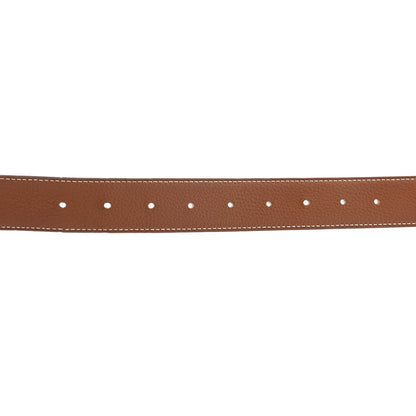 Hermes Box Togo 32mm H Belt 90 Black Gold 6 of 7