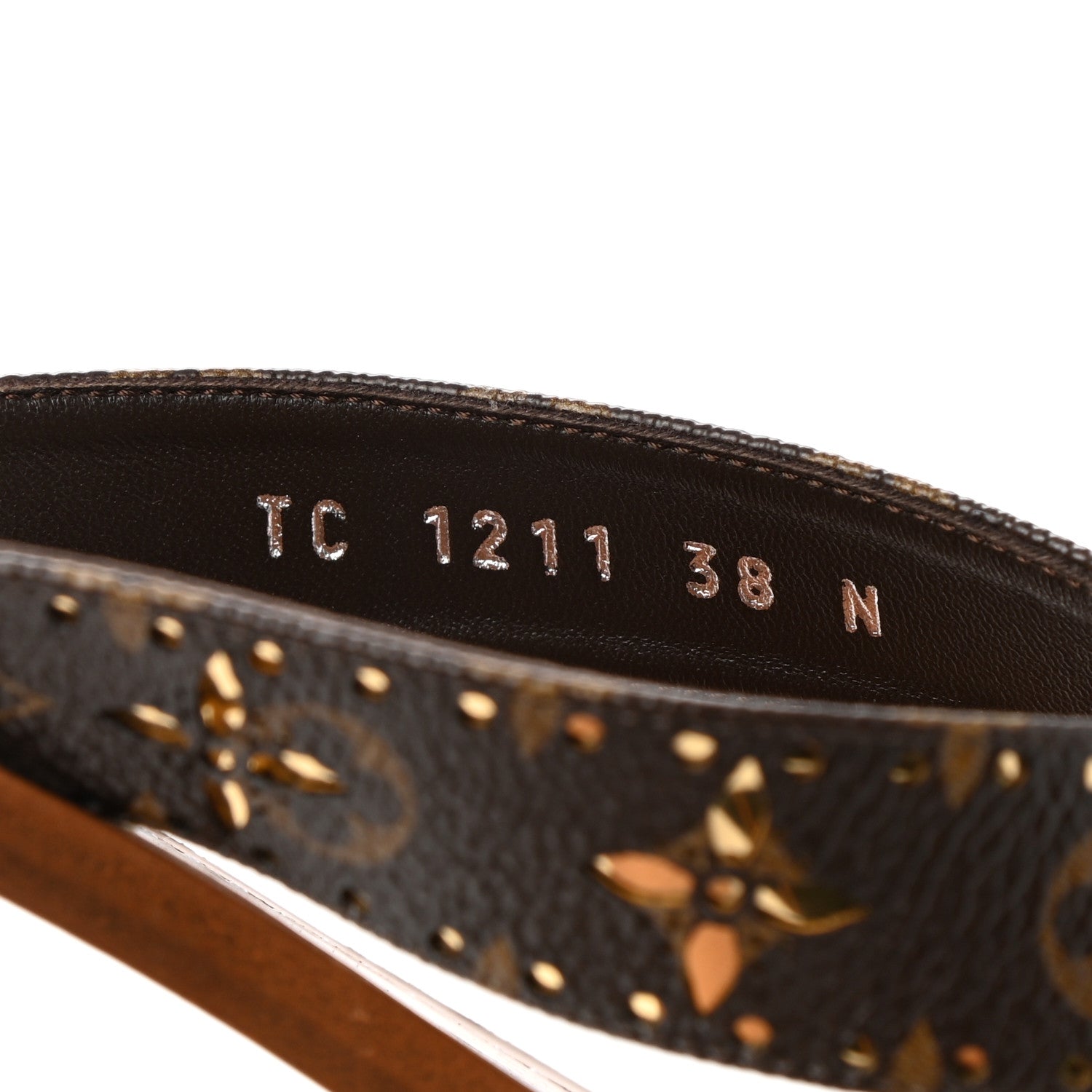 Louis Vuitton Monogram Sunny Flat Thong Sandals 38 Brown 8 of 8