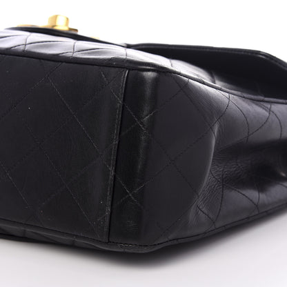 Chanel Lambskin Quilted XL Jumbo Single Flap Black 7 of 8