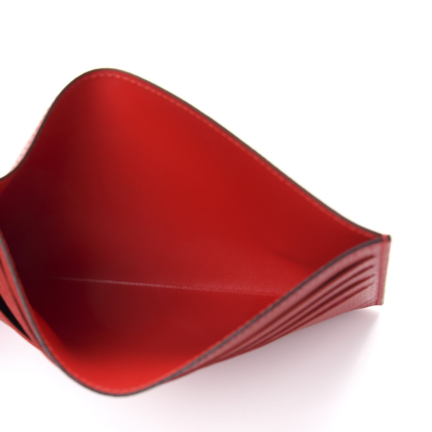 Louis Vuitton Calfskin Felicie Card Holder Insert Cherry 5 of 6