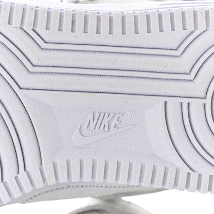 Louis Vuitton X NIKE AIR FORCE 1 Calfskin Monogram Mens Mid Sneakers 6 White 6 of 12