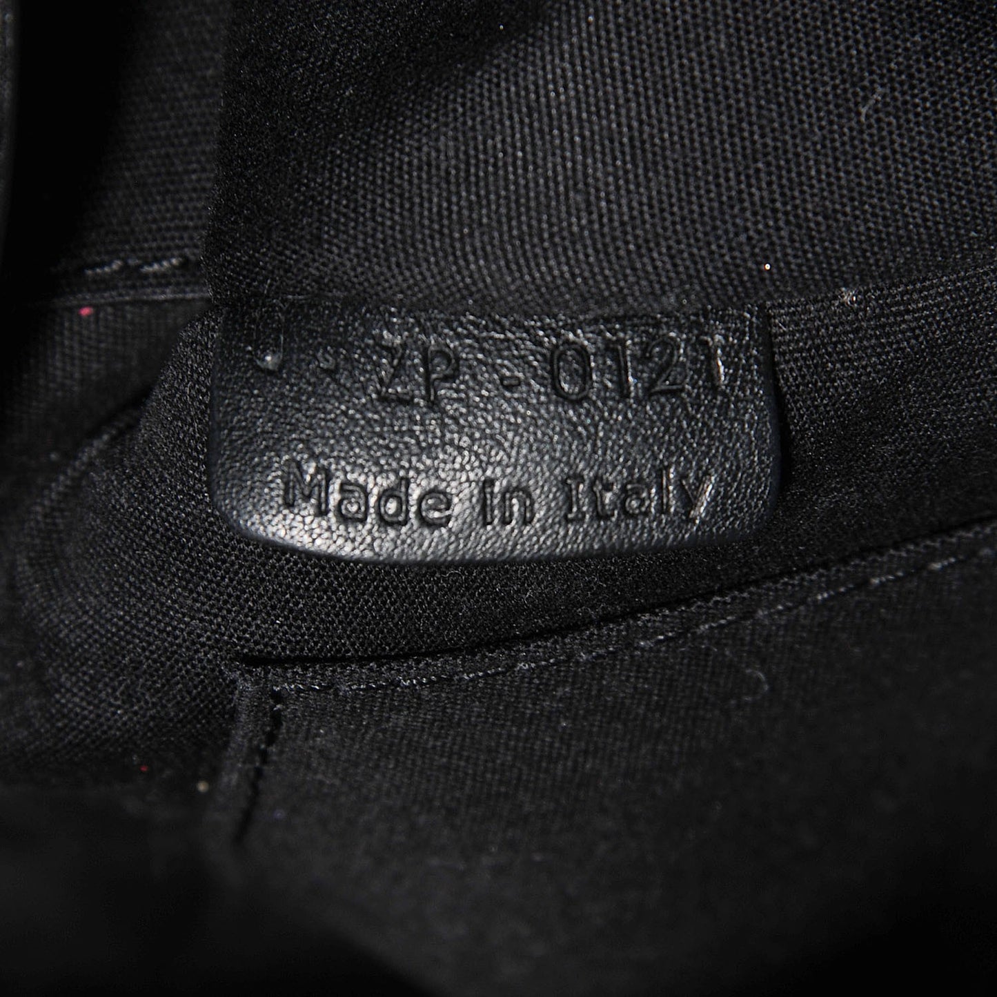 Smooth Calfskin Nano Luggage Black