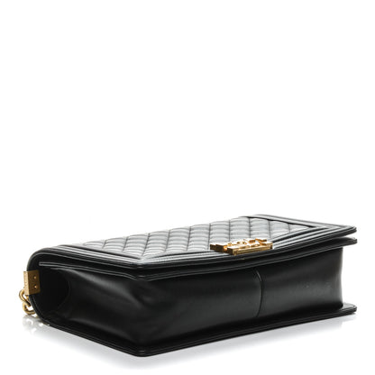 Chanel Lambskin Quilted New Medium Boy Flap Black 4 of 7