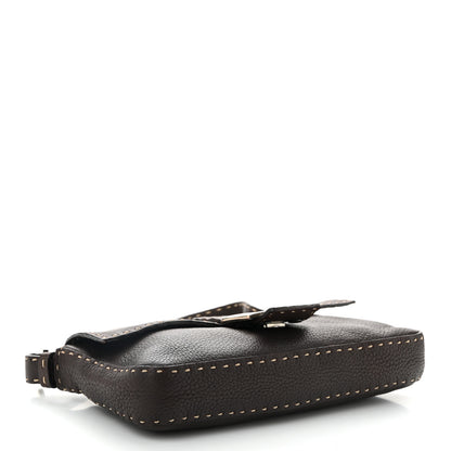 Fendi Cuoio Romano Selleria Baguette Testa di Moro 3 of 8