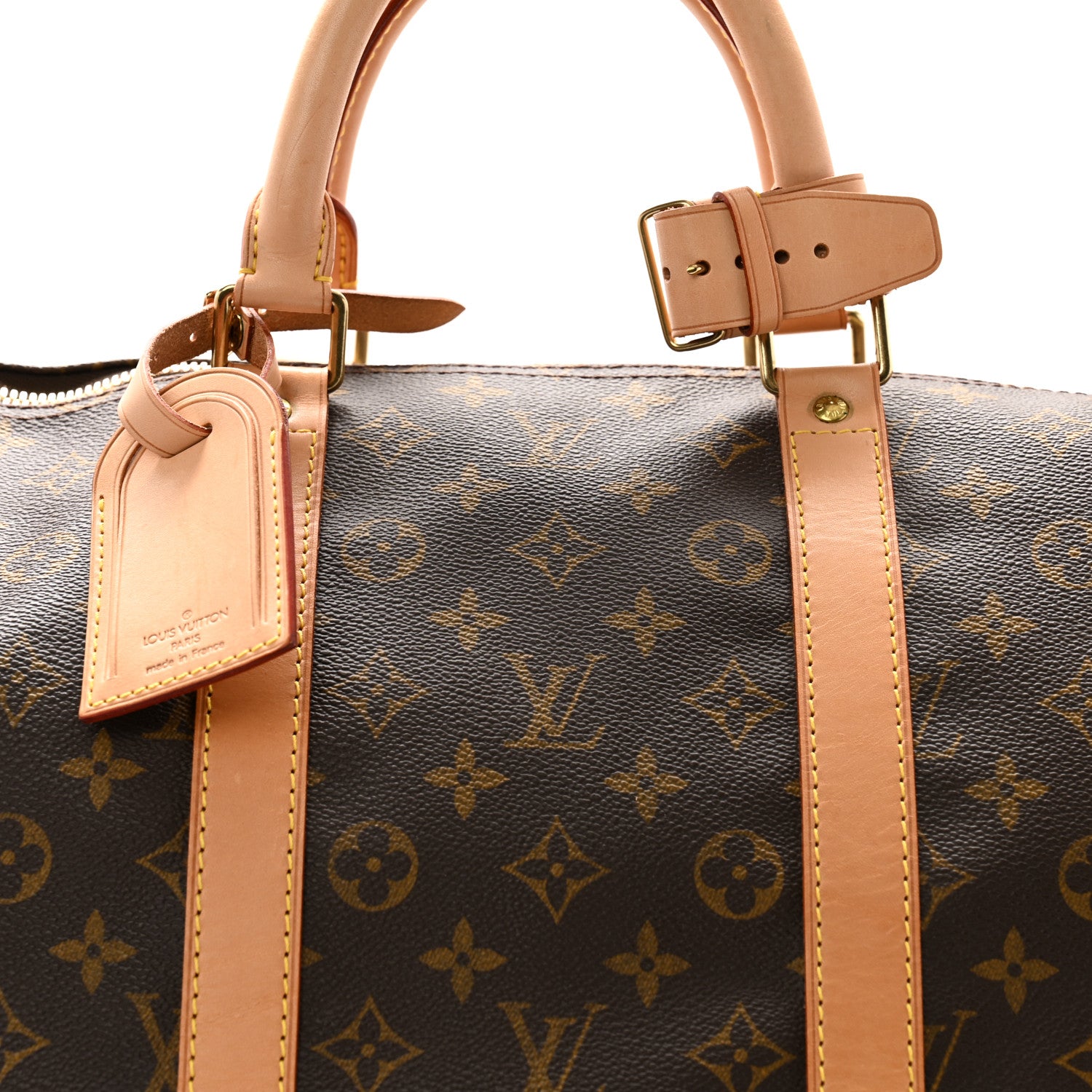 Louis Vuitton Monogram Keepall Bandouliere 55 8 of 14