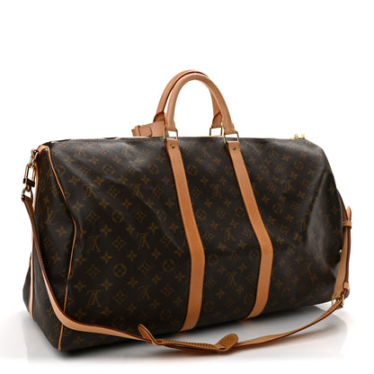 Louis Vuitton Monogram Keepall Bandouliere 55 2 of 12