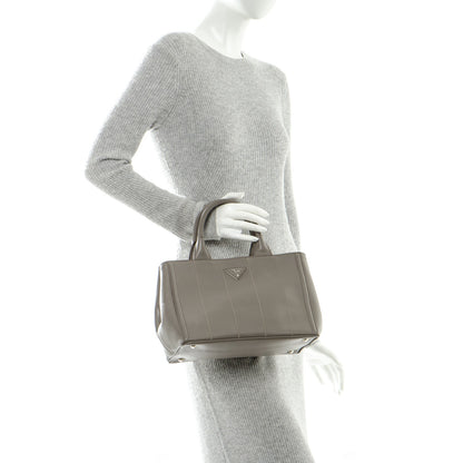 Prada Soft Calf Tote Argilla 2 of 8