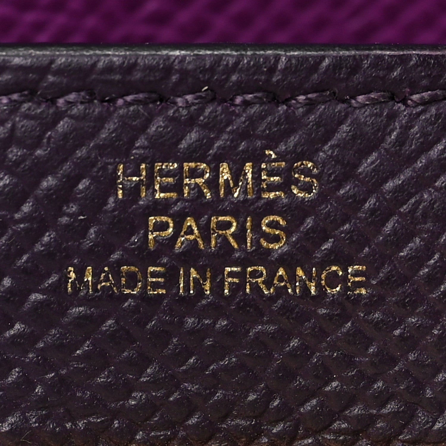 Hermes Epsom Verso Kelly Longue Wallet Raisin Anemone 6 of 10