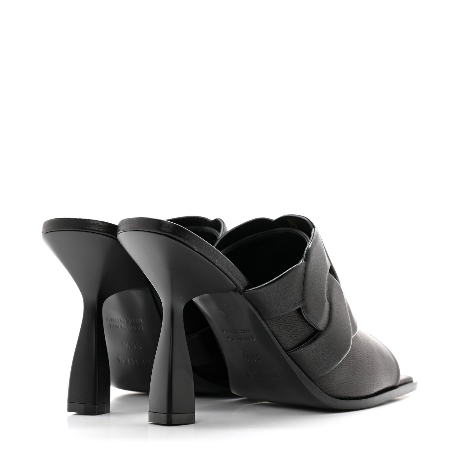 Nappa Hanna 95 Sandal 36.5 Black