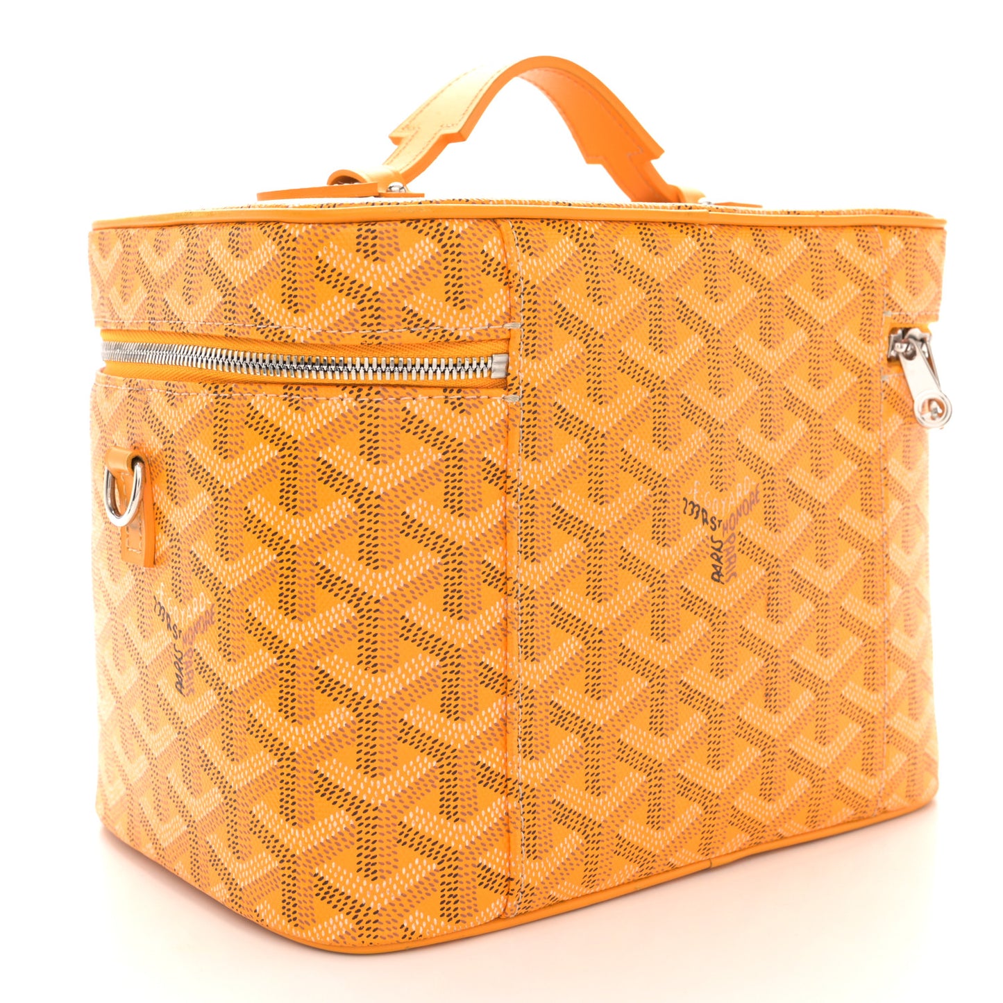 Goyardine Muse Vanity Case Yellow