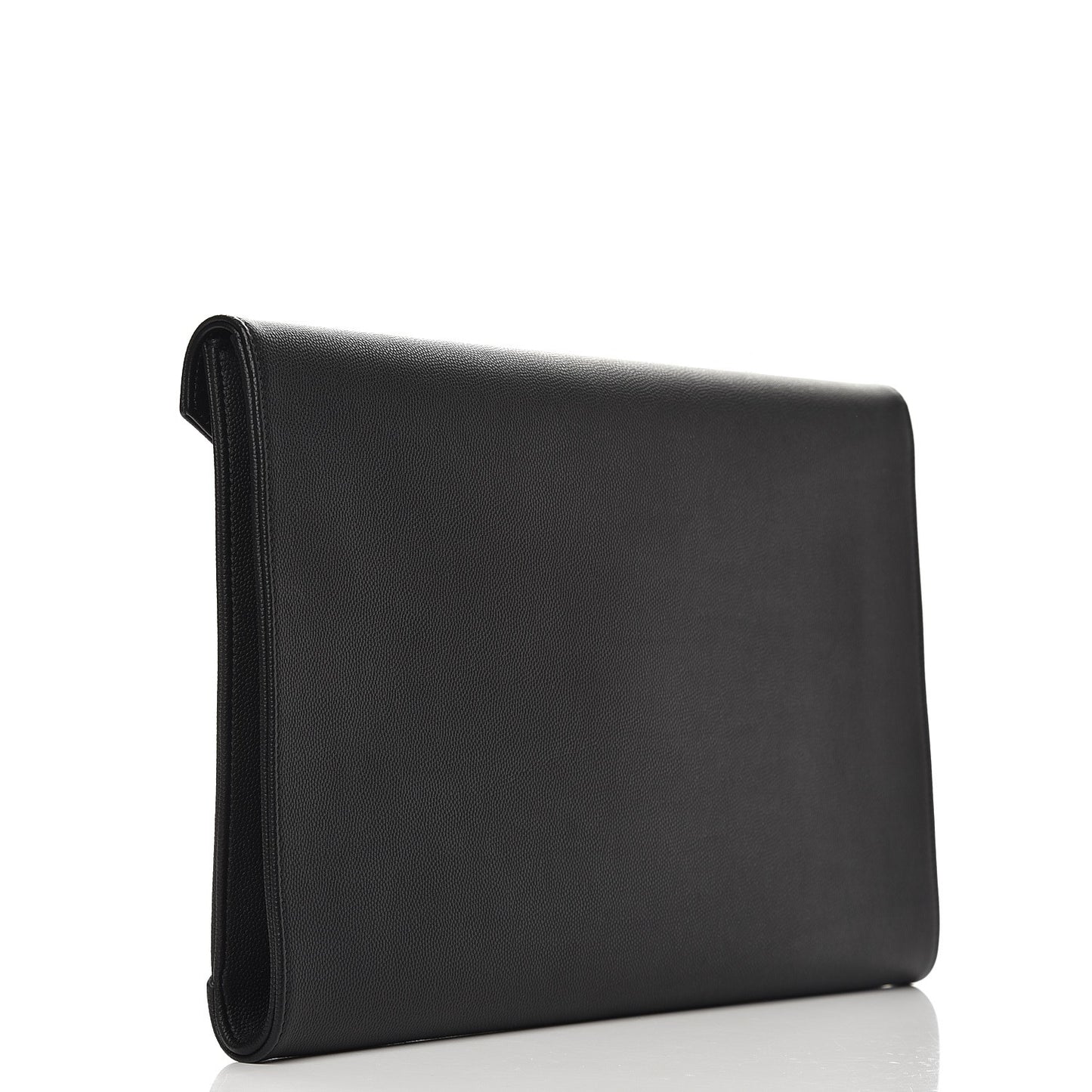 Caviar Envelope Clutch Black