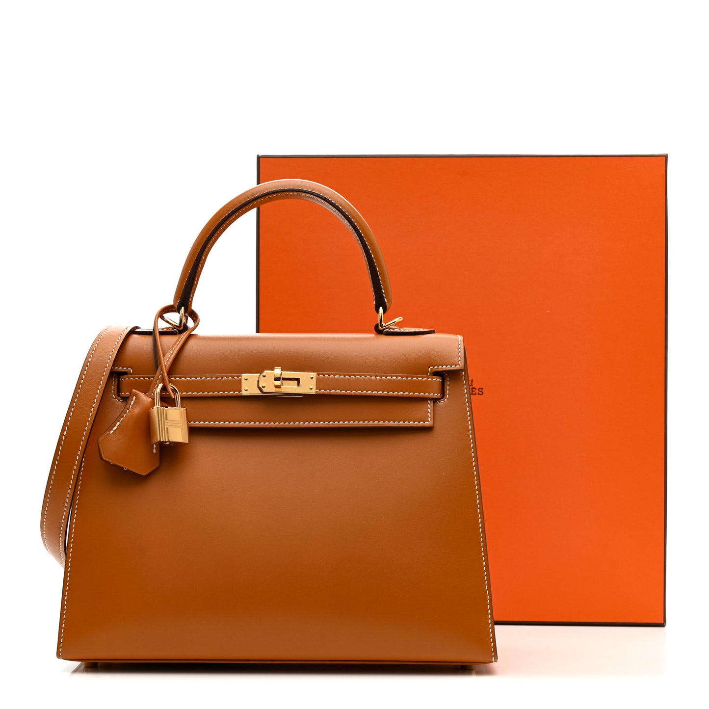 Veau Butler Kelly Sellier 25 Natural Sable