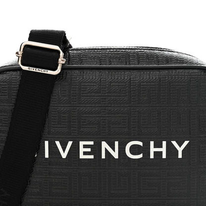 Givenchy Coated Canvas Logo Embossed G Essentials Camera Bag Black 8 of 12