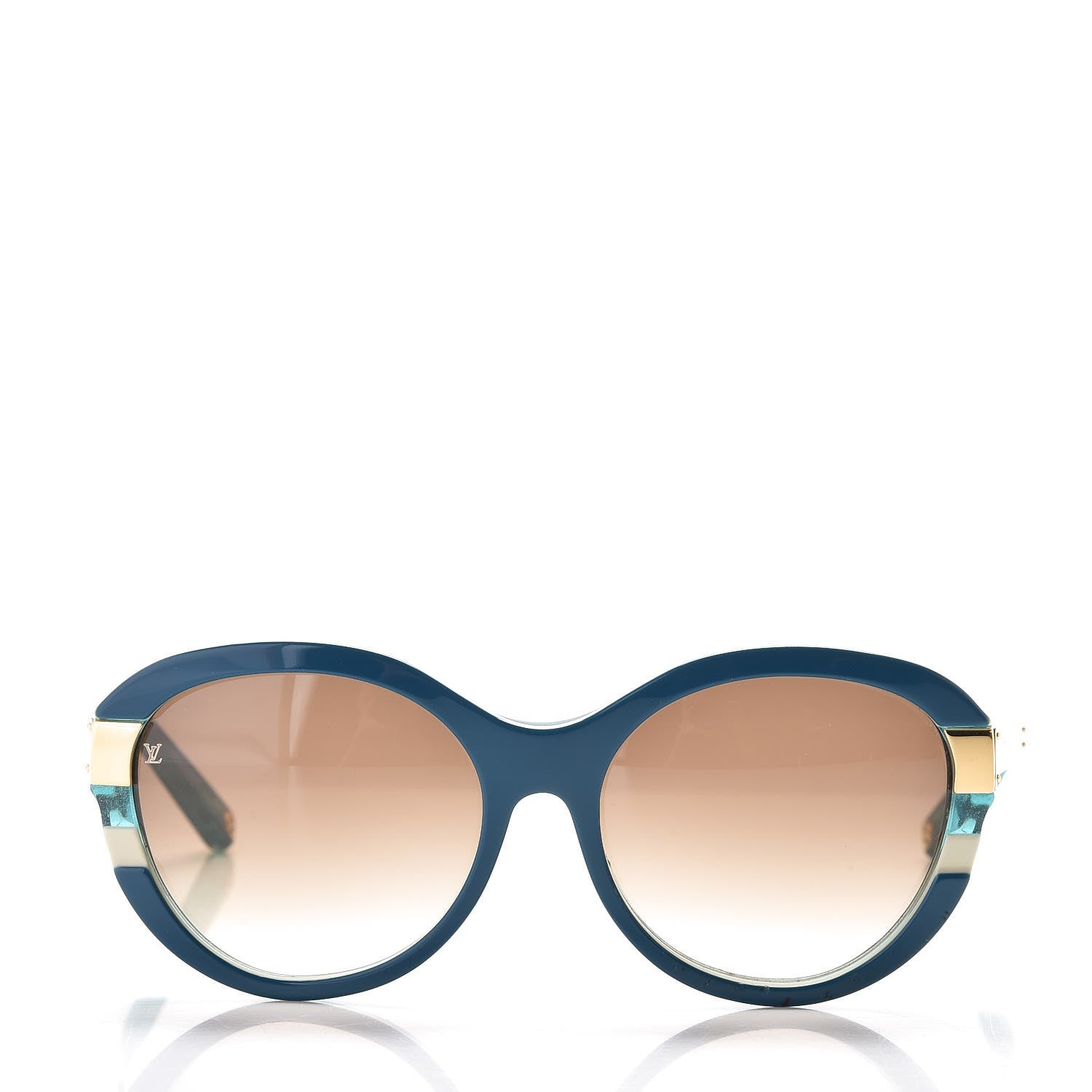 Louis Vuitton Petit Soupcon Cat Eye Sunglasses Z0638W Petrole 2 of 7