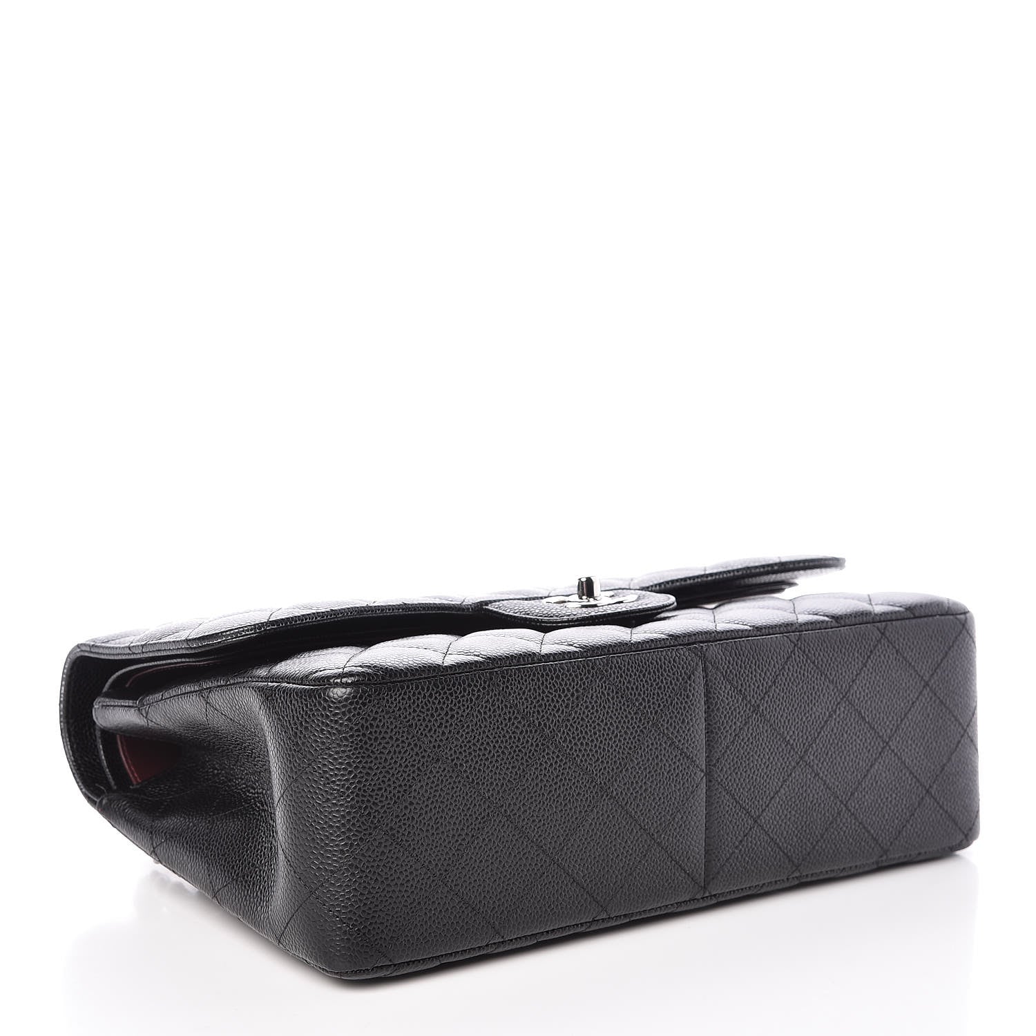 Chanel Caviar Quilted Jumbo Double Flap Black 4 of 15