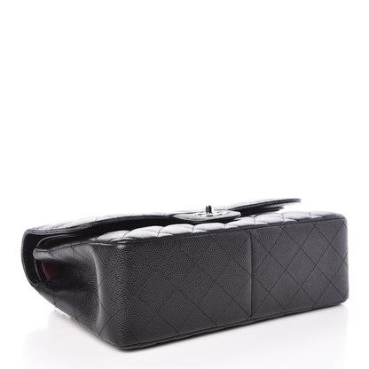 Chanel Caviar Quilted Jumbo Double Flap Black 4 of 15