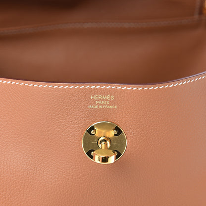 Hermes Evercolor Lindy 26 Gold 5 of 11