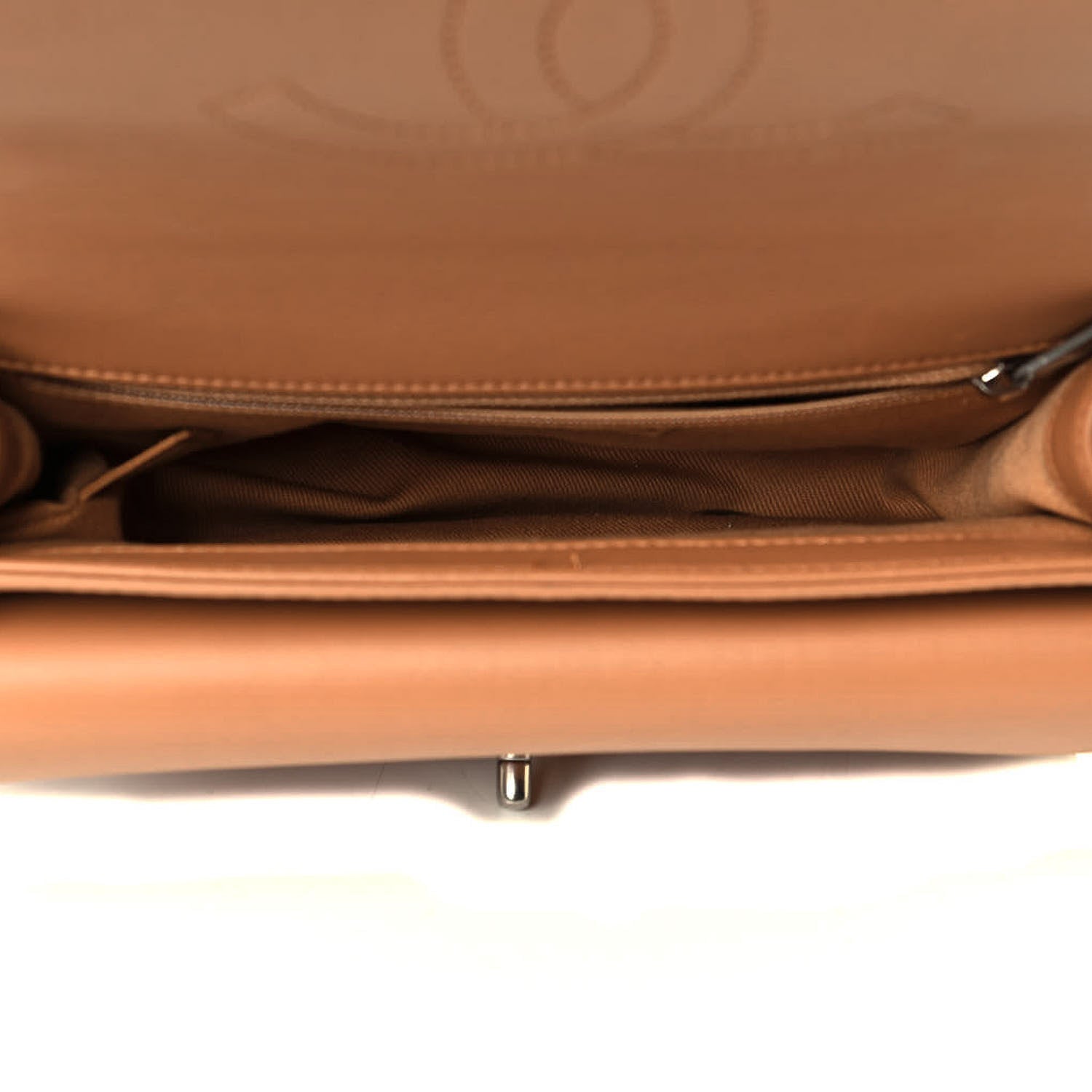 Chanel Calfskin Coco Eyelets Small Flap Bag Camel 5 of 10