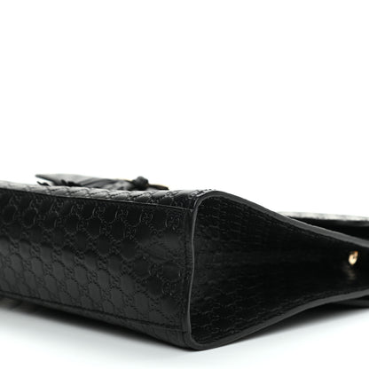 Gucci Microguccissima Medium Emily Chain Shoulder Bag Black 10 of 10