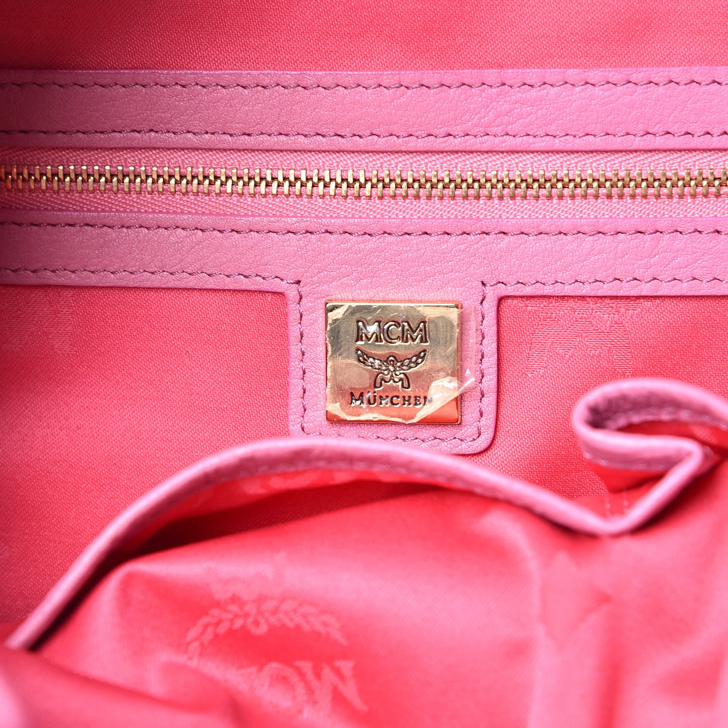 Visetos Studded Medium Dual Stark Backpack Pink