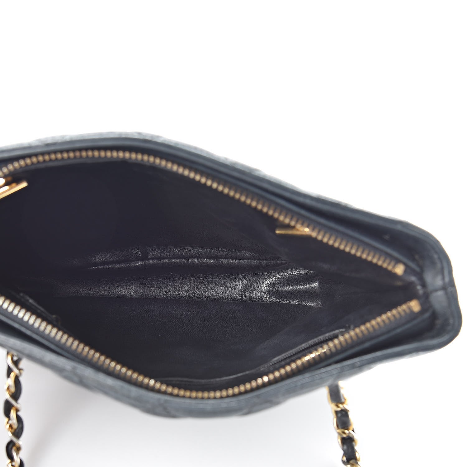 Chanel Lambskin Quilted Shoulder Bag Black 5 of 13