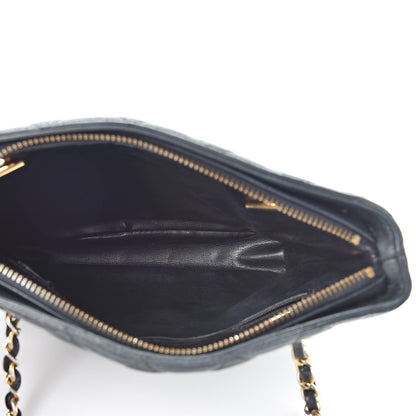 Chanel Lambskin Quilted Shoulder Bag Black 5 of 13