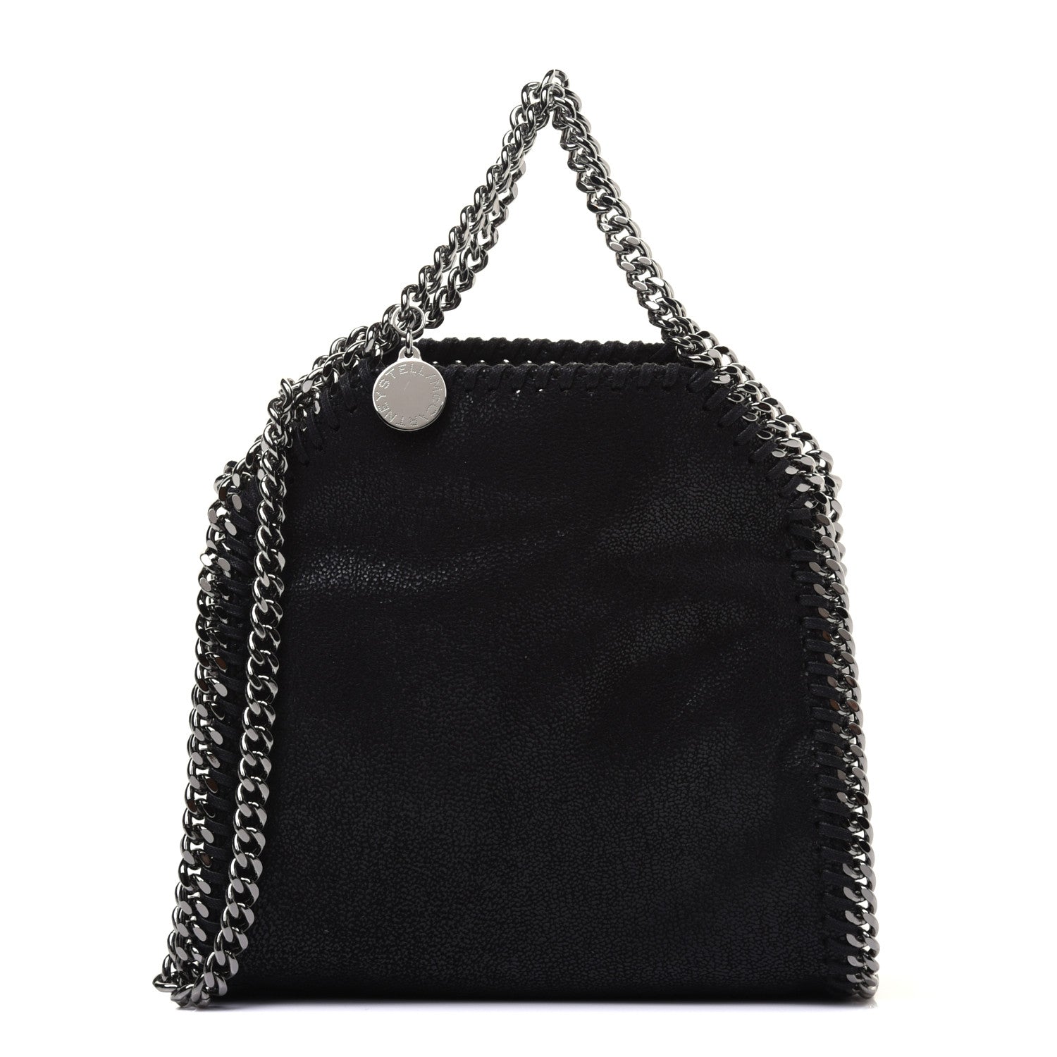 Stella McCartney Shaggy Deer Tiny Falabella Tote Black 1 of 12