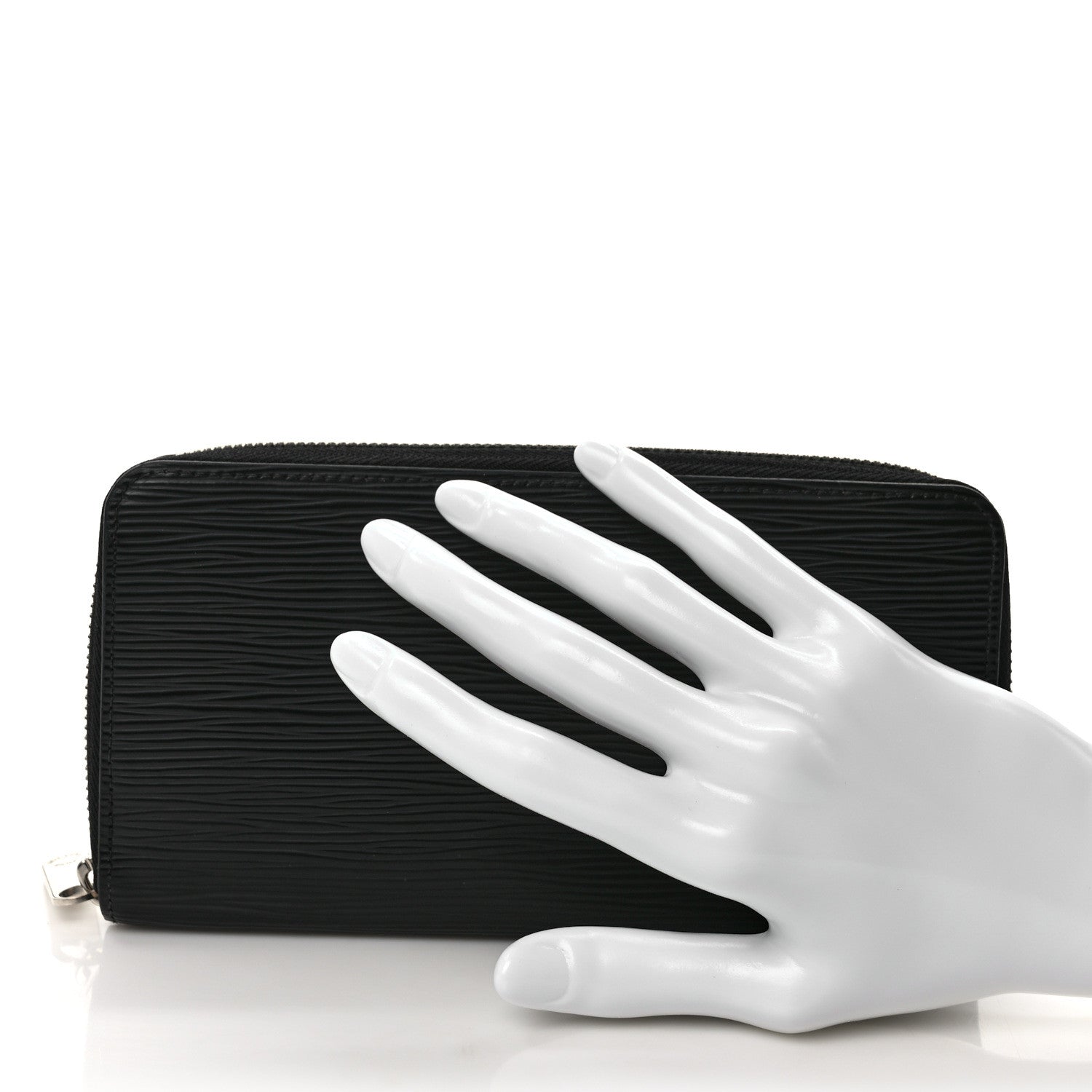 Louis Vuitton Epi Zippy Wallet Black 2 of 7