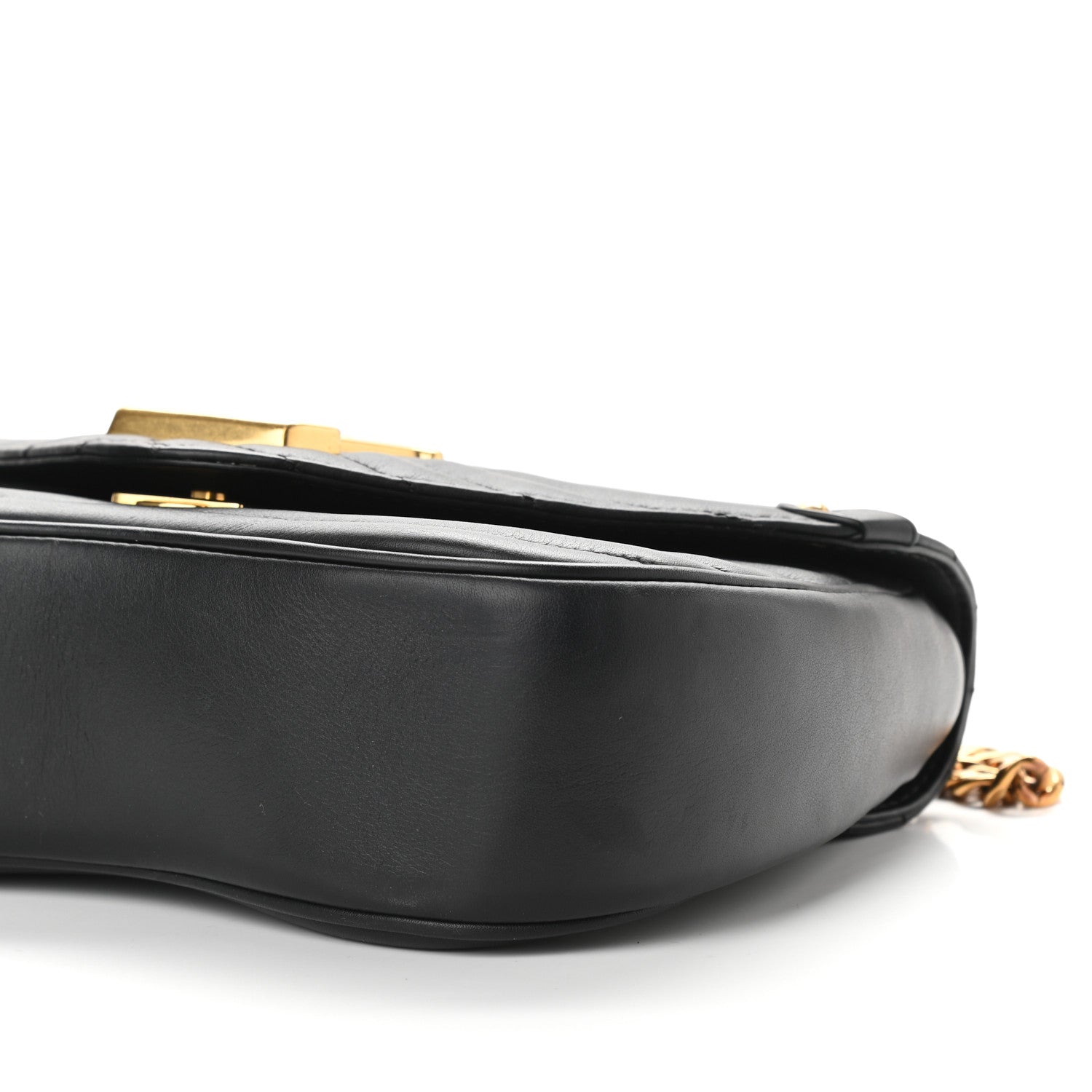 Louis Vuitton Calfskin New Wave Chain MM Black 6 of 11
