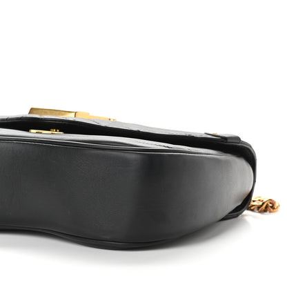 Louis Vuitton Calfskin New Wave Chain MM Black 6 of 11