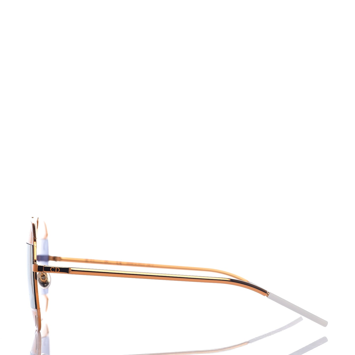 Split 1 Aviator Sunglasses Gold