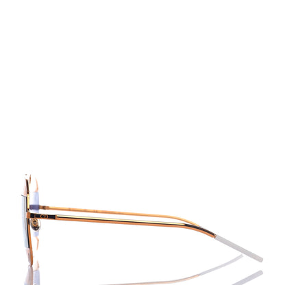 Christian Dior Split 1 Aviator Sunglasses Gold 3 of 6