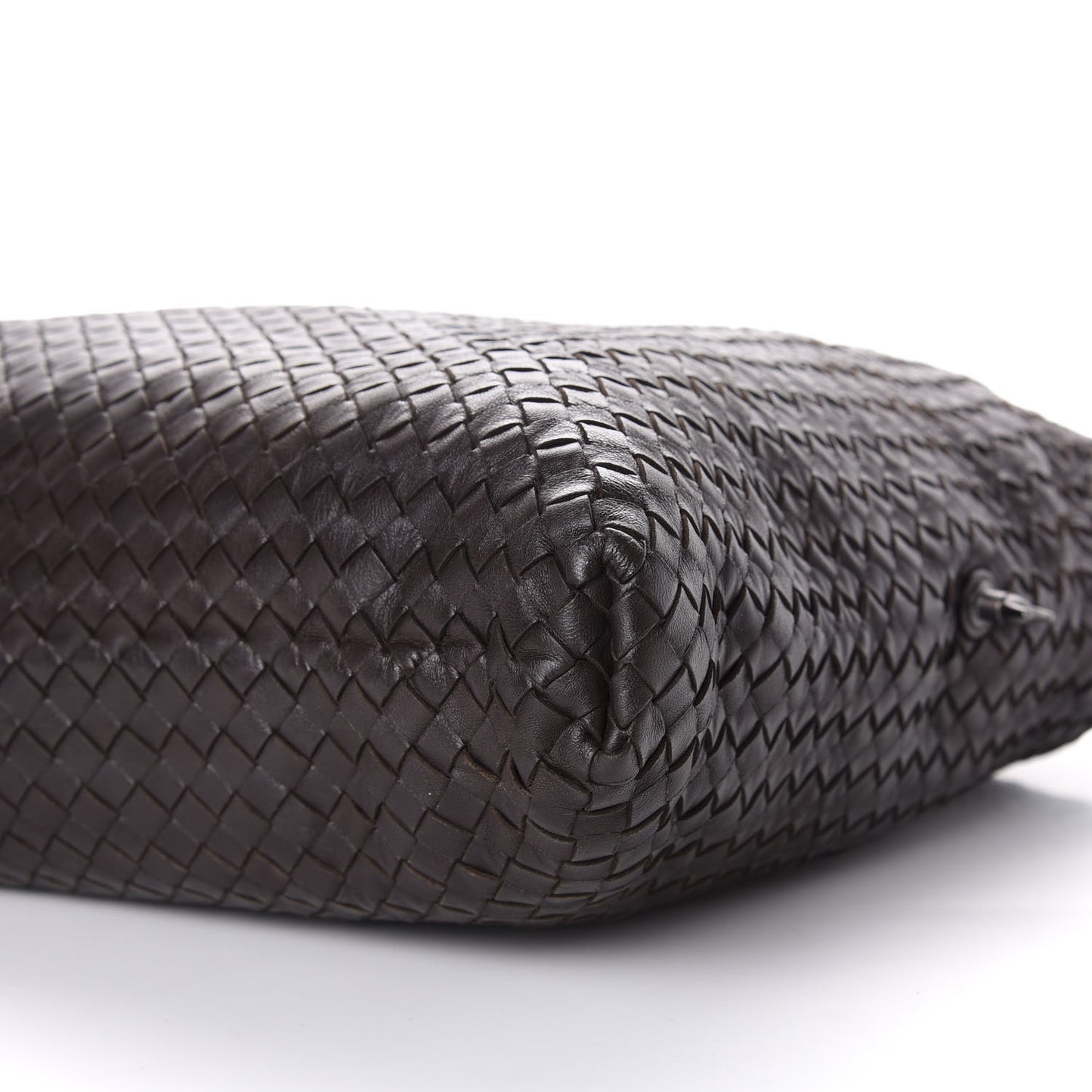 Nappa Intrecciato Maxi Convertible Tote Ebano