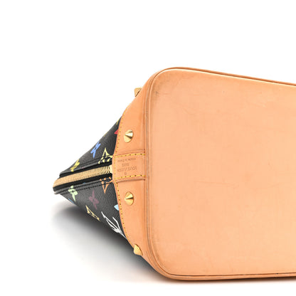 Louis Vuitton Monogram Multicolor Alma Black 8 of 10