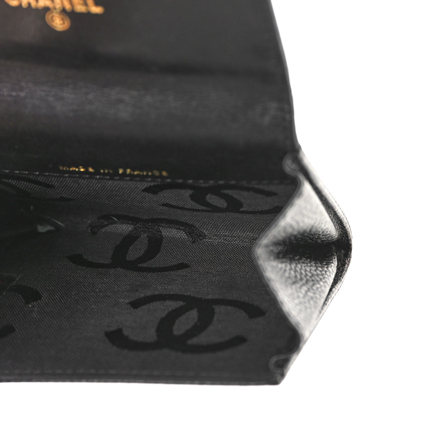 Chanel Caviar Timeless CC Flap Wallet Black 5 of 9