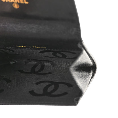 Chanel Caviar Timeless CC Flap Wallet Black 5 of 9