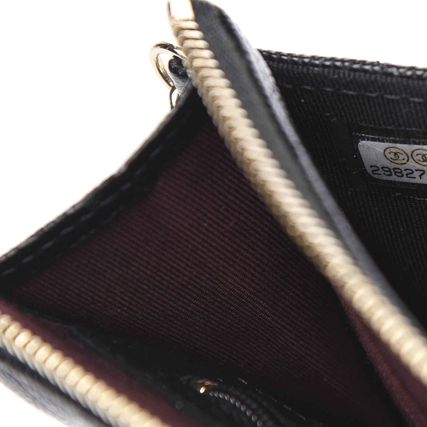 Chanel Caviar Quilted Classic Pouch With Handle Black 6 of 7