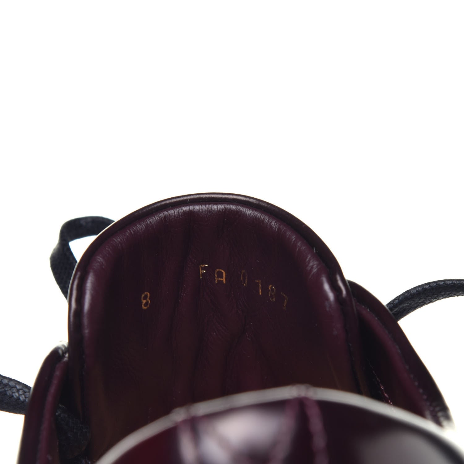Louis Vuitton Glazed Calfskin Beverly Hills Sneakers 8 Bordeaux 8 of 8
