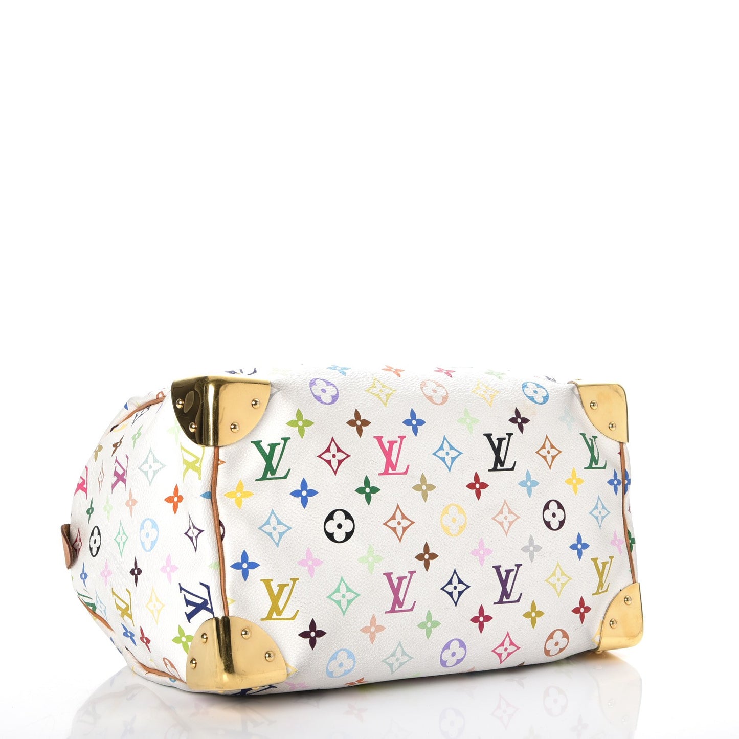 Monogram Multicolor Speedy 30 White