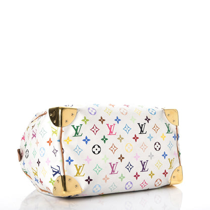 Louis Vuitton Monogram Multicolor Speedy 30 White 4 of 15
