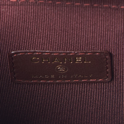 Chanel Lambskin Quilted Small Vertical Coco Beauty Vanity Case With Chain Black 8 of 10