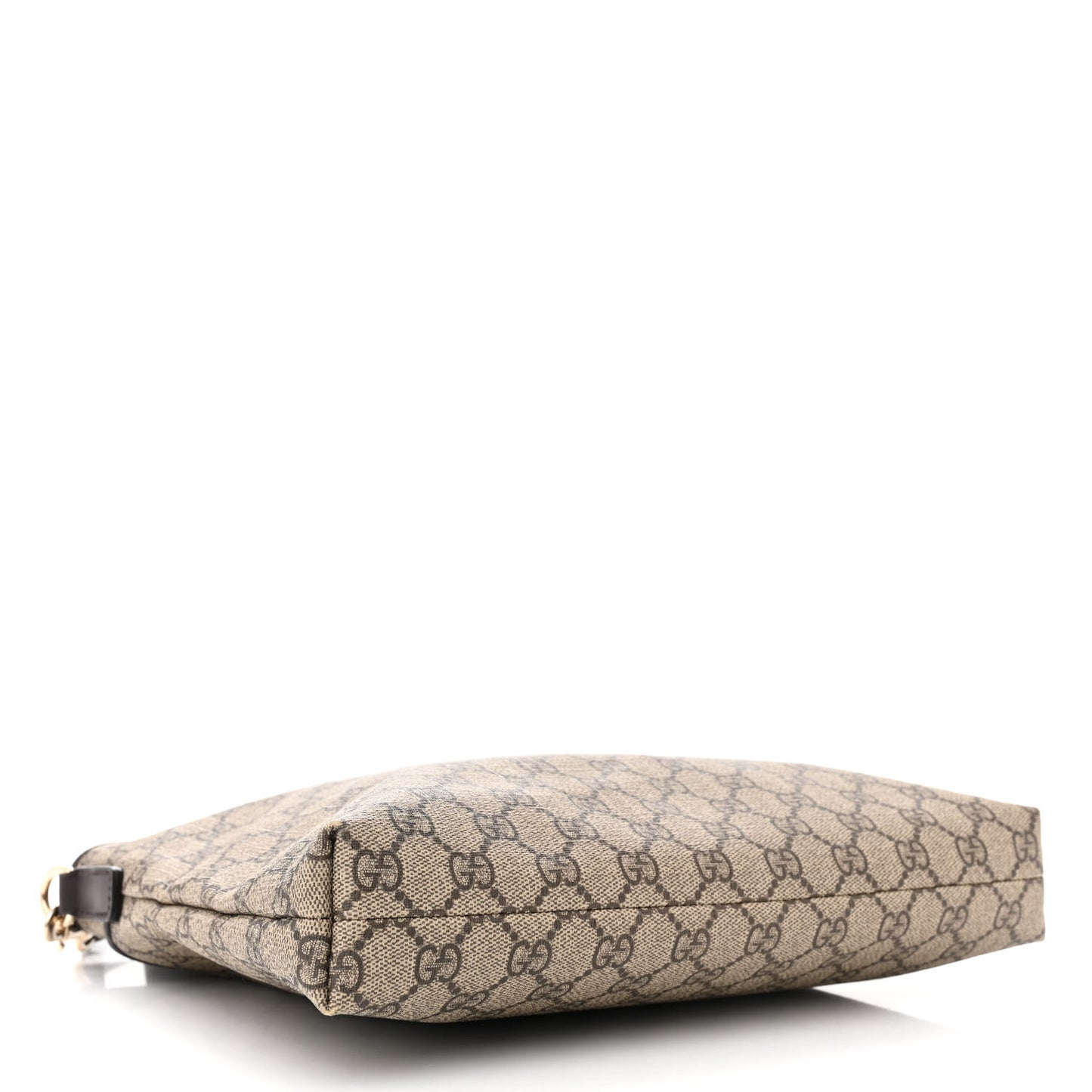 GG Plus Monogram Medium Flat Messenger Bag Dark Brown