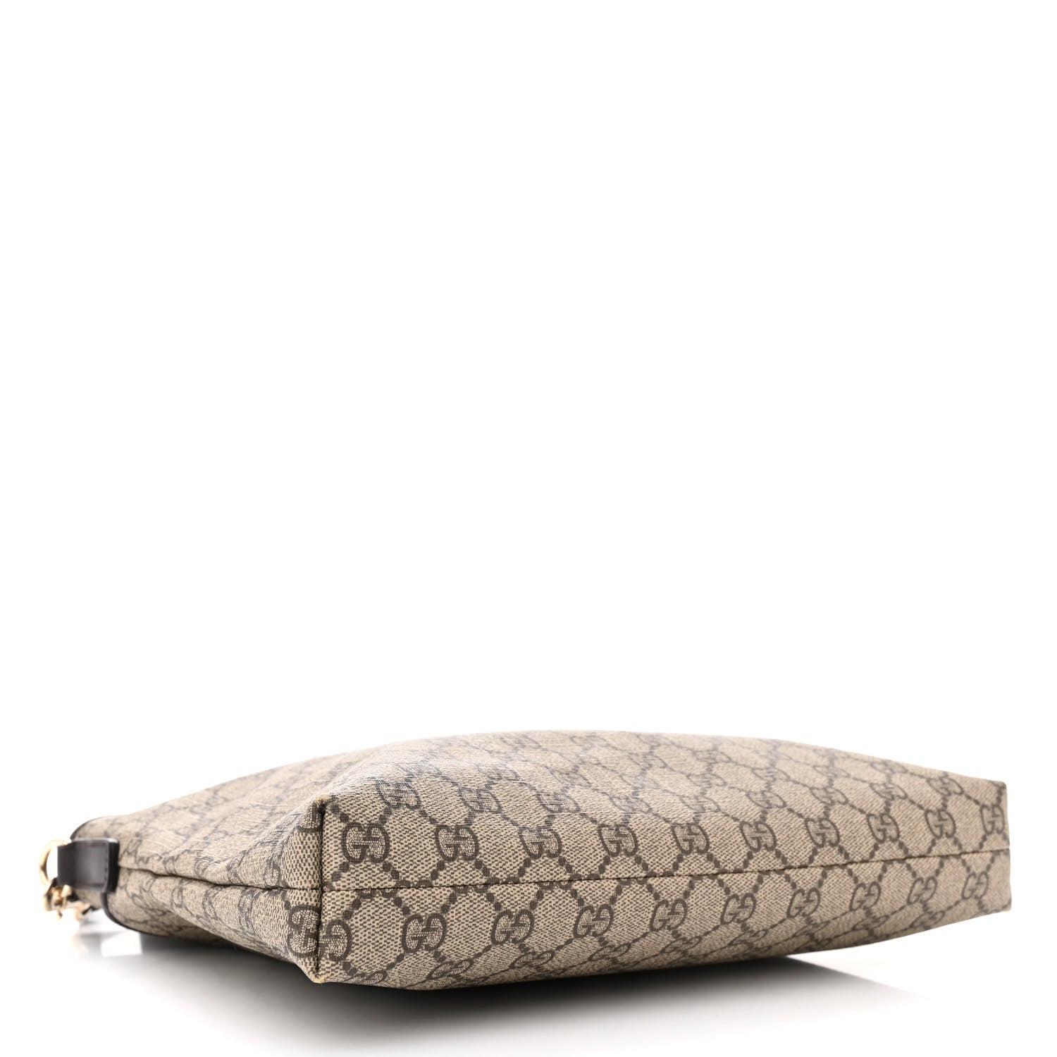 Gucci GG Plus Monogram Medium Flat Messenger Bag Dark Brown 4 of 16