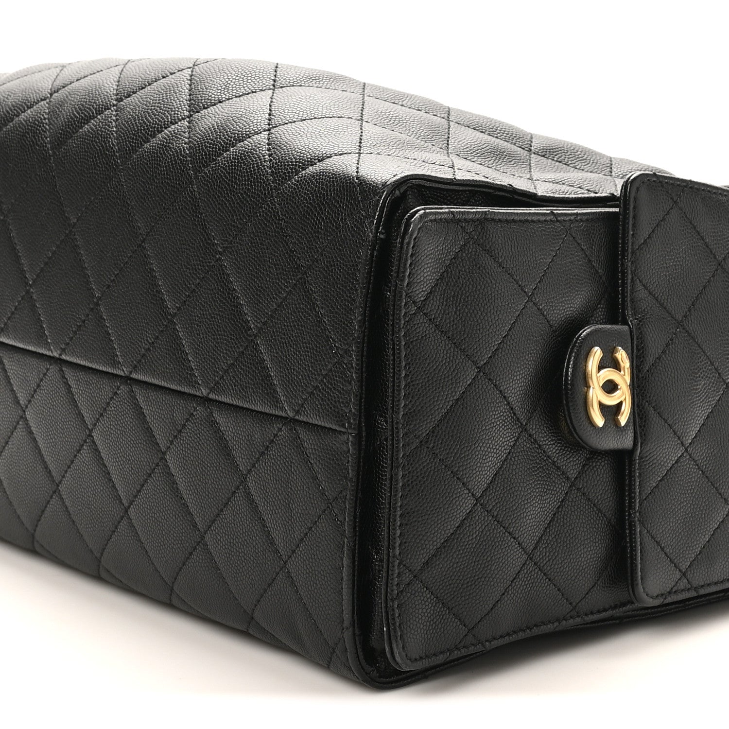 Chanel Caviar Quilted Medium Chanel 25 Handbag Black 11 of 11