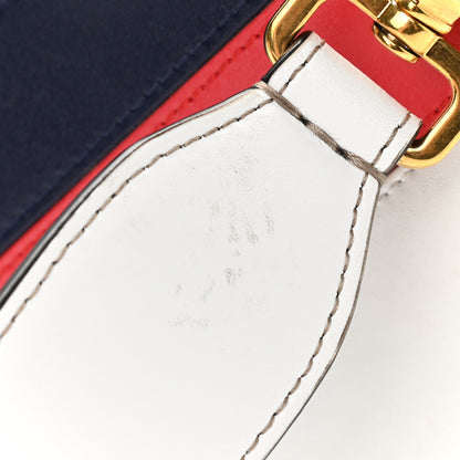 Fendi X FILA Vitello Liberty Mania Bi-Color FF 1974 Embossed Kan I Shoulder Bag White Nebula Multicolor 12 of 12
