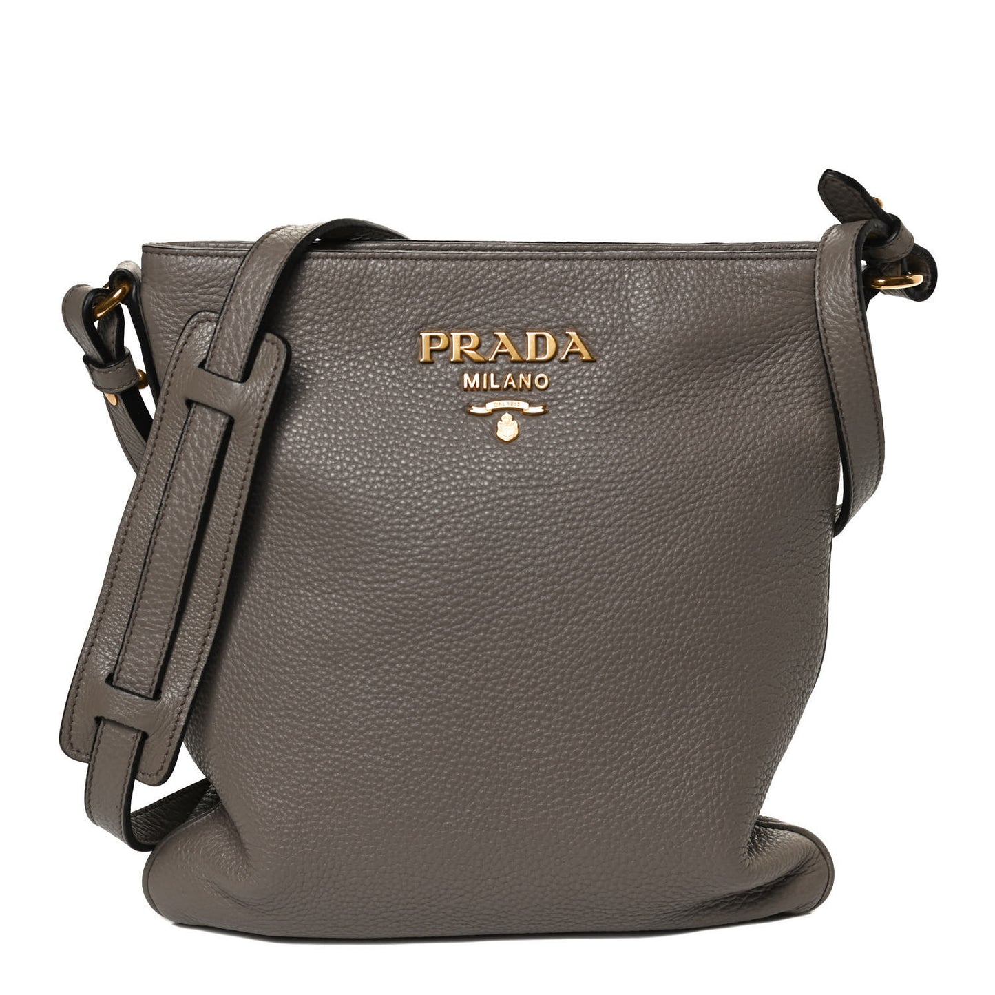Vitello Daino Crossbody Bag Argilla