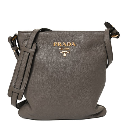Prada Vitello Daino Crossbody Bag Argilla 1 of 10