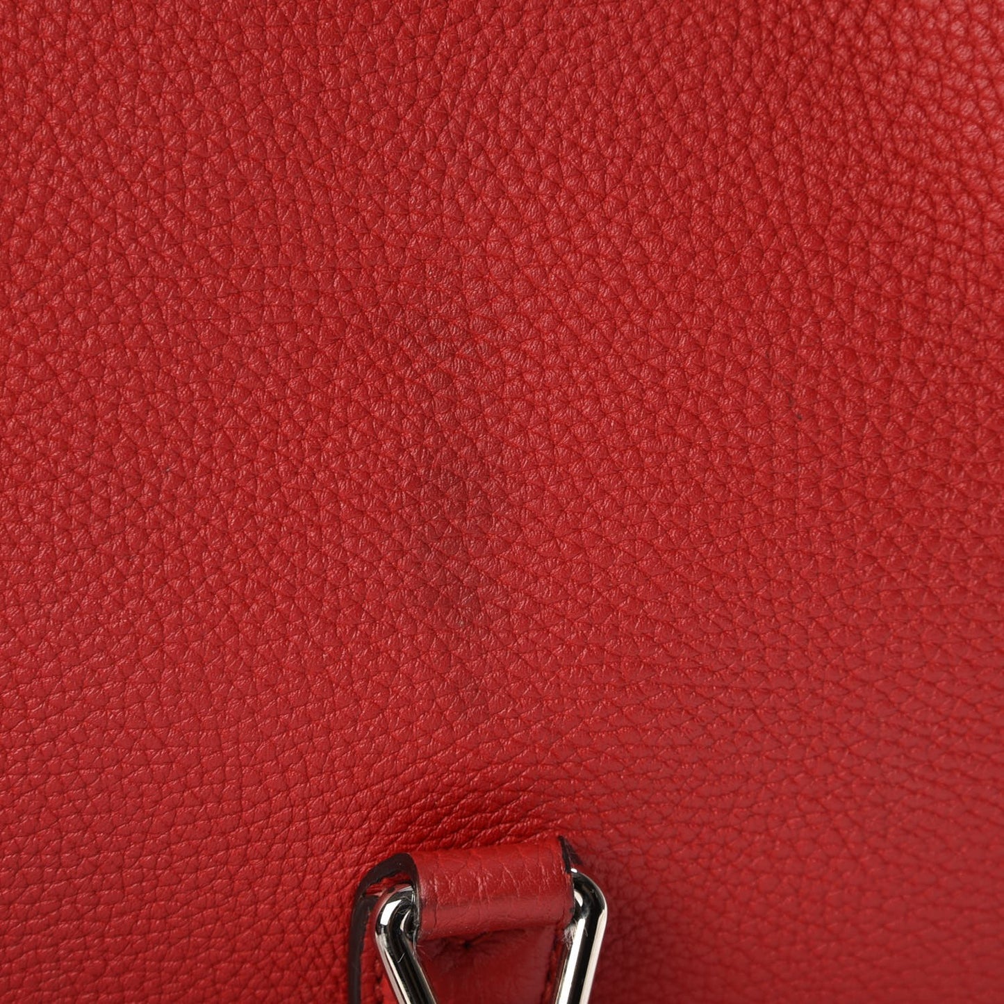 Soft Calfskin Small Jackie Top Handle Bag Hibiscus Red