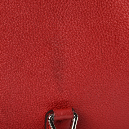 Gucci Soft Calfskin Small Jackie Top Handle Bag Hibiscus Red 11 of 12