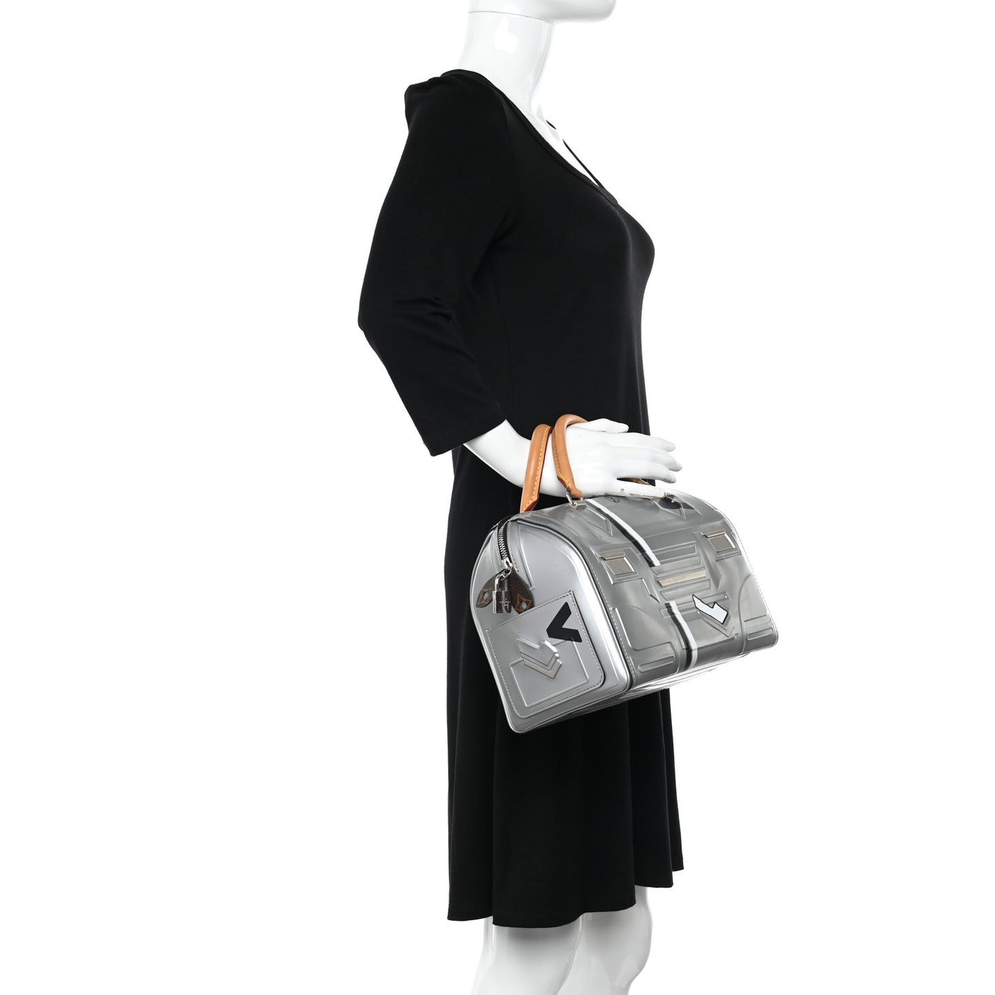 Epi Spaceship Embossed Speedy 25 Silver